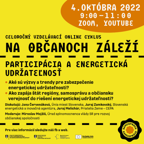 Participácia - október 2022